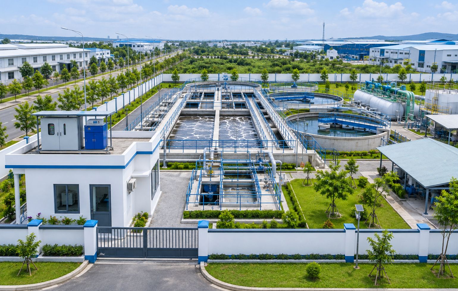 trạm quan trắc nước thải