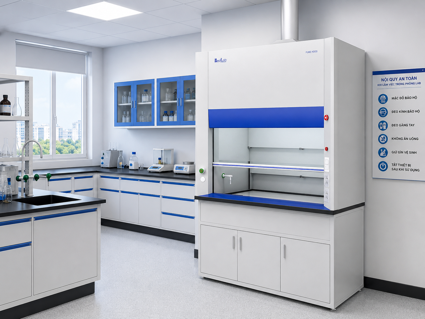 Tủ hút khí độc Bestlab